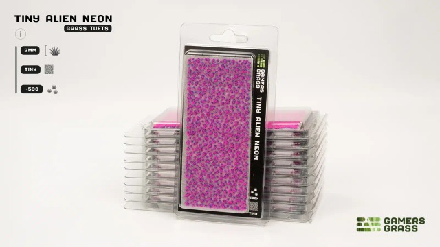 Tiny Alien Neon (2mm)